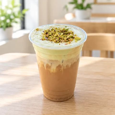 Pistachio Milk Coffee