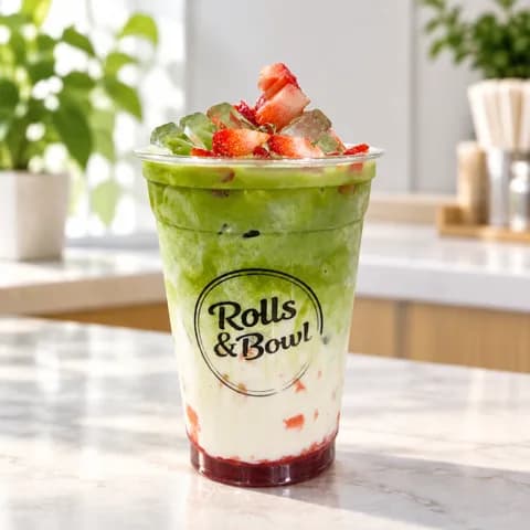 Strawberry Matcha